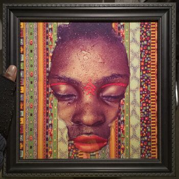 Surreal Giclee Fine Art Print, Afrocentric, Square, 3 of 5