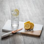 Personalised Wood And Marble Drinks Tray, thumbnail 2 of 3