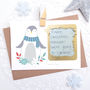 Personalised Penguin Christmas Scratch Card, thumbnail 6 of 12