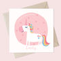 Unicorn Birthday Card, thumbnail 1 of 3