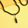 Customisable Unisex Black Box Link Chain Necklace, thumbnail 5 of 12