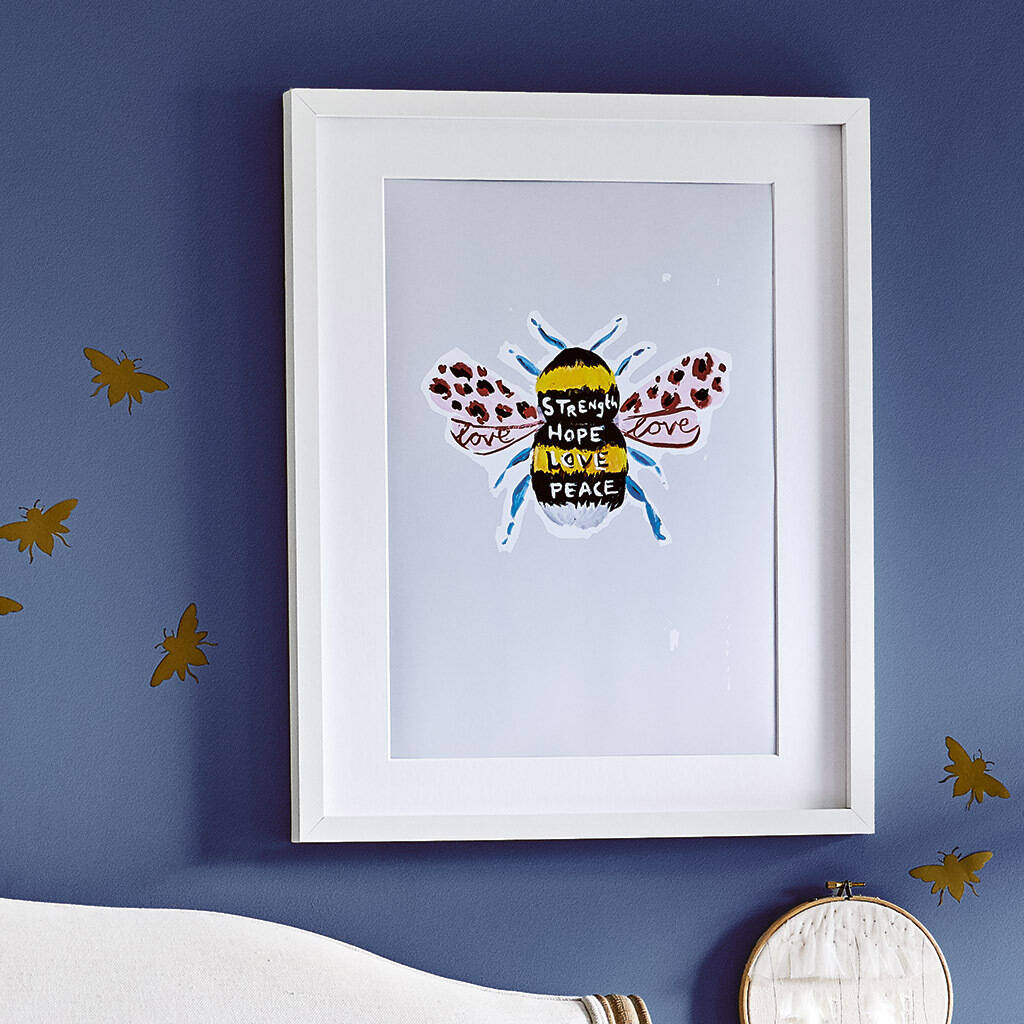 Manchester Bee Print, 1 of 4