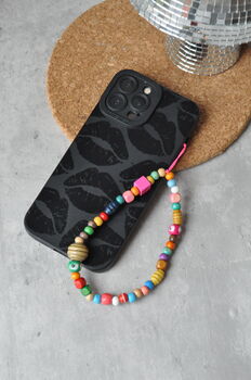 Personalised Wooden Phone Charm Strap, 3 of 5