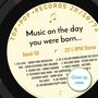 50th Birthday Print Music Day You Were Born 1974 Record, thumbnail 3 of 12