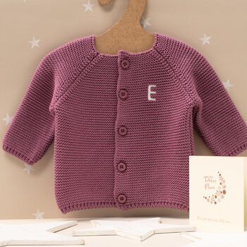 Dawn Pink Bubble Baby Cardigan, 4 of 11