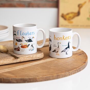 Set Of Four Mugs: Shags, Hooters, Floaters And Honkers, 2 of 11