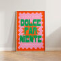 Dolce Far Niente Colourful Italy Wall Art Print, thumbnail 1 of 8