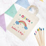 Personalised Rainbow Gift Bag, thumbnail 2 of 3