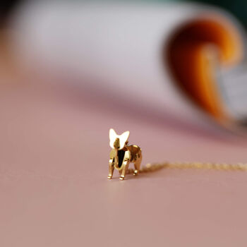 Origami Dog And Cat Necklace – Pet Lovers Gift, 6 of 10