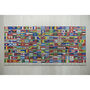 Flags Of The World Wooden Jigsaw Puzzle, thumbnail 7 of 7