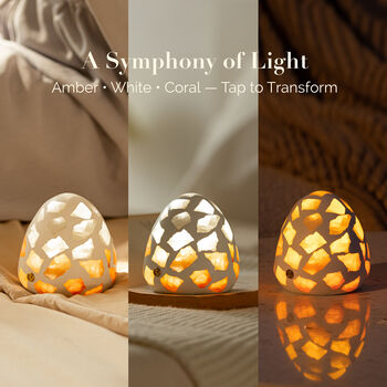 Selenite Sculpture Light, A Calming Crystal Gift, 4 of 12