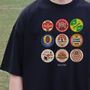 Middlesbrough Football Beer Mats Oversized T Shirt, thumbnail 11 of 11