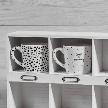 Set Of Two Monochrome Mugs, 2 of 2