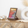 Cartmel Elegant Wood Inlay Stand For iPad And Cookbook, thumbnail 4 of 8