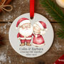 Growing Old Together Couple Christmas Tree Decoration, thumbnail 1 of 2