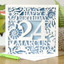 Personalised Birthday Age And Name Dinosaur Discovery Card, thumbnail 2 of 3