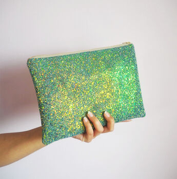 Sparkly Glitter Clutch Bag, 3 of 7