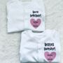 Personalised Twin Baby Grows | Twin Gifts, thumbnail 1 of 9
