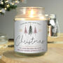 Personalised Sending You Love Christmas Candle, thumbnail 2 of 7
