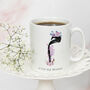 Floral Arabic Mug For Mum, thumbnail 1 of 1