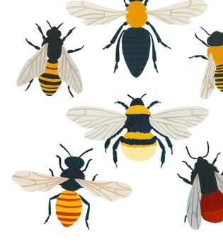 British Bees Art Print, 5 of 6