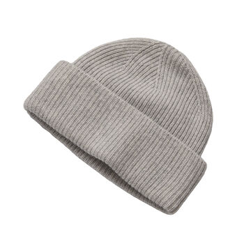 Letterbox Gift Cashmere Ribbed Beanie, 4 of 6