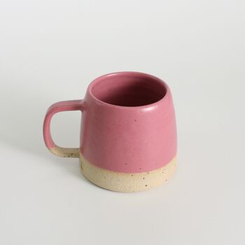 Limited Edition Fuchsia Handmade Stone Ceramic Mug, 7 of 8