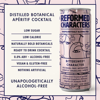 Bittersweet Character Alcohol Free Apéritif Cocktail 12, 4 of 4