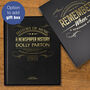 Dolly Parton Personalised Gift Music Legend Deluxe Book, thumbnail 11 of 11