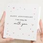 I Love You Anniversary Card For Him, thumbnail 1 of 7