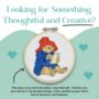 Paddington Writing Home Mini Cross Stitch Kit, thumbnail 4 of 7