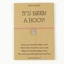 It's Been A Hoot Owl Charm Wish Bracelet, thumbnail 3 of 4