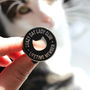 'Crazy Cat Lady Club' Enamel Pin, thumbnail 4 of 5