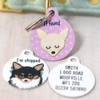 Chihuahua Personalised Dog ID Tag, 12 of 12