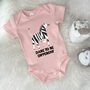 Dare To Be Different Zebra Jungle Babygrow, thumbnail 6 of 10