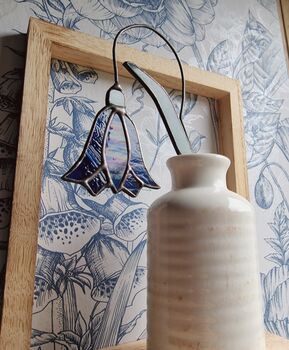 Woodland Bluebells Glass Flowers, 5 of 6