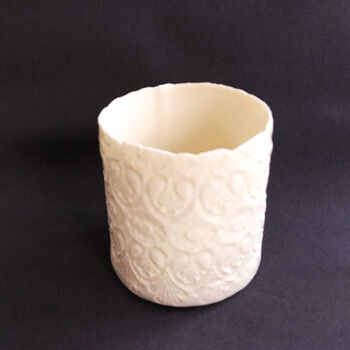 Handmade Porcelain Tea Light Holder, 4 of 5