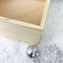Personalised Santa Hat Paws Pet Christmas Eve Box, thumbnail 5 of 7