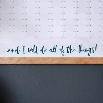 2027 Botanical Wall Planner 'This Is My Year', 7 of 11