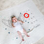 Milestone Baby Angel Wings Cotton Blanket, thumbnail 7 of 11