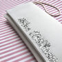 Mrs Surname Bridal Wedding Day Clutch, thumbnail 12 of 12