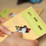 Personalised Party Animals Birthday Pop Out Card, thumbnail 2 of 5