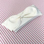 Ivory Bow Wedding Day Bridal Clutch Quinn, thumbnail 1 of 5