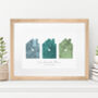Favourite Places Personalised Map Print, thumbnail 1 of 12