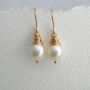 Aa Grade Freshwater Pearl Earrings, thumbnail 3 of 7