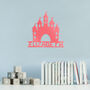 Personalised Princess Acrylic Bedroom Door Wall Sign, thumbnail 1 of 2