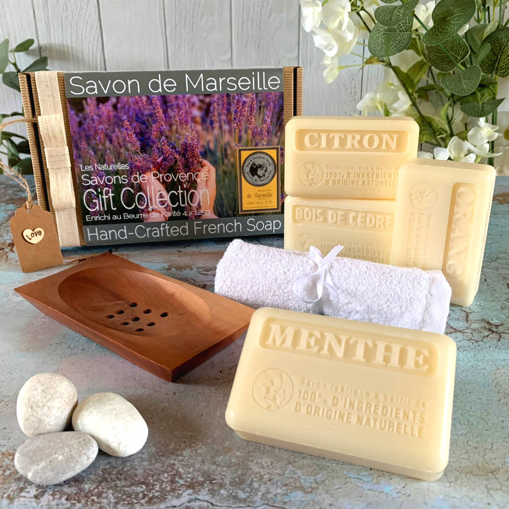Handmade “Natural” Collection French Soap Gift Set, 1 of 7