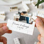 Personalised Romantic Style Block For Couple, thumbnail 9 of 11