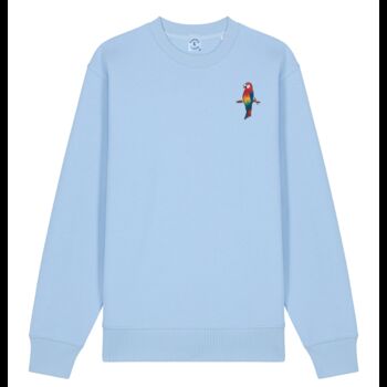 Organic Cotton Embroidered Parrot Sweatshirt, 10 of 12