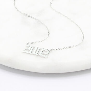 2002 21st Birth Date / Special Date Necklace, 4 of 6
